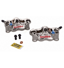 Brembo - 108mm GP4 RX Brake Caliper Kit with Nickel Cadmium Finish Caliper Set - Calipers Only